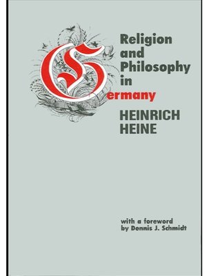 cover image of Religion and Philosophy in Germany